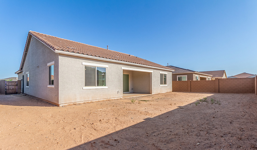 Rear Exterior of the Dominic floor plan