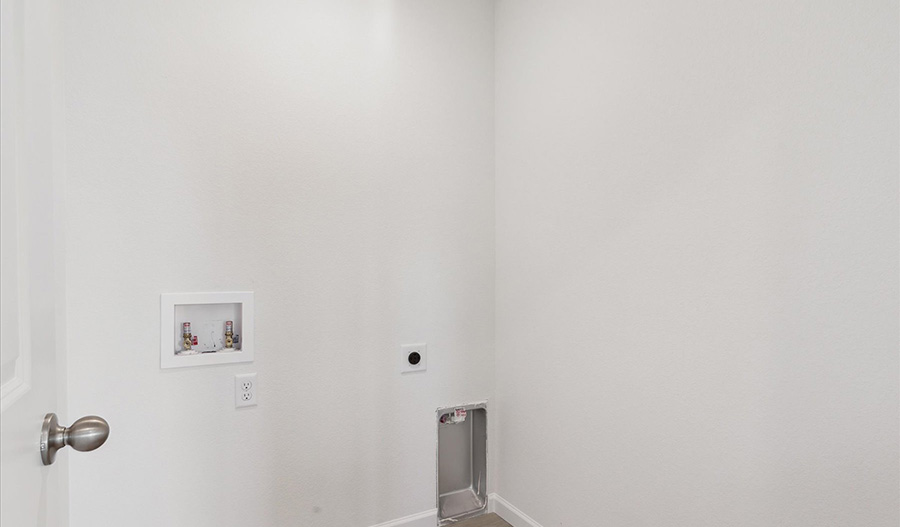Laundry Room of the MedwayII floor plan