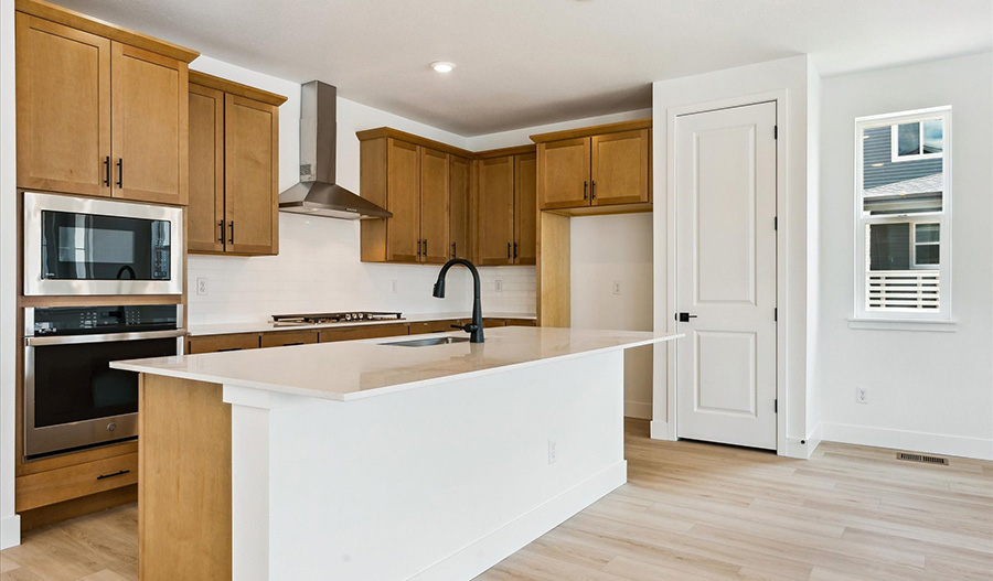 Kitchen of the Biltmore floor plan