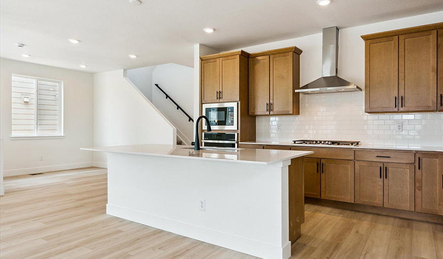 Kitchen of the Biltmore floor plan