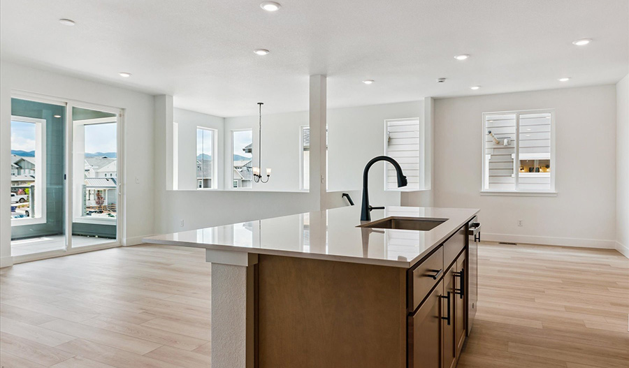Kitchen of the Biltmore floor plan