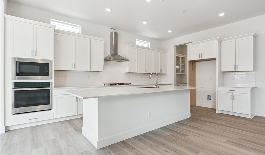 Kitchen of the Verde floor plan