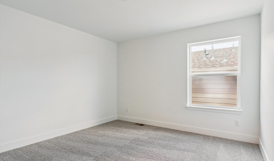 Bedroom of the Verde floor plan