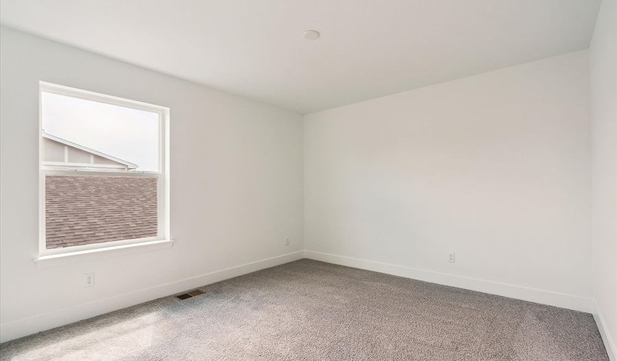 Bedroom of the Verde floor plan