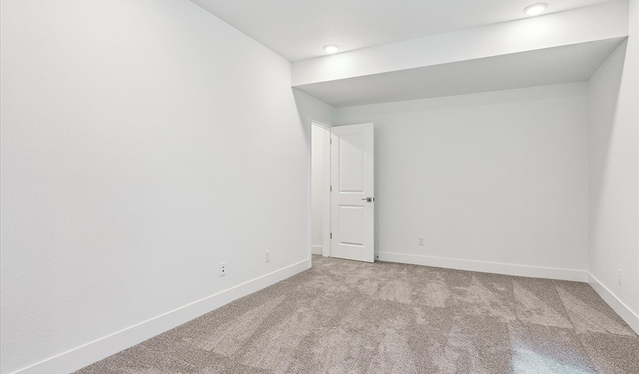Bedroom of the Verde floor plan