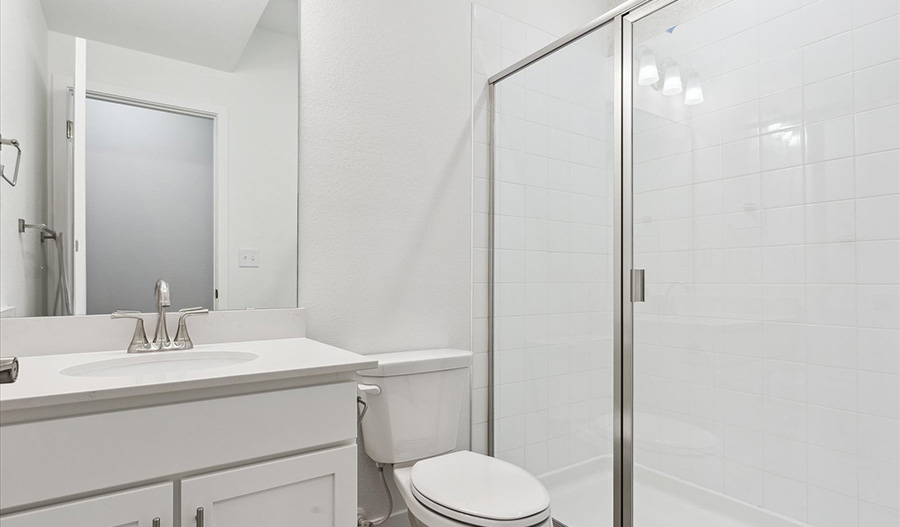 Bathroom of the Verde floor plan