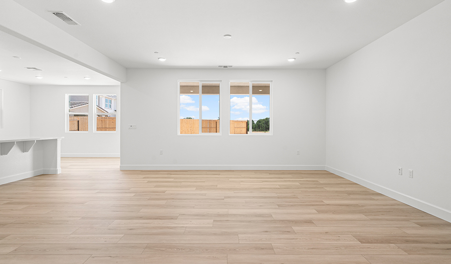 Great Room of the Dalton floor plan