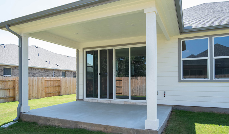 Rear Exterior of the Agate floor plan