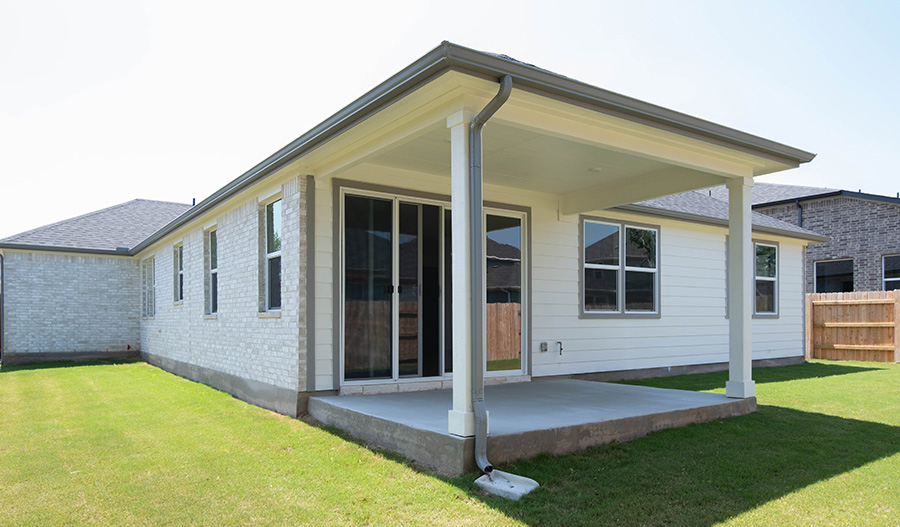 Rear Exterior of the Agate floor plan