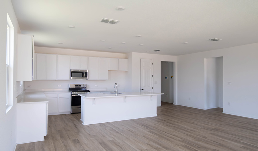 Kitchen of the Agate floor plan