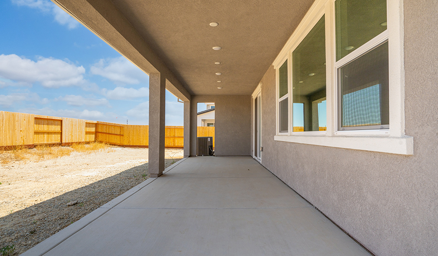 Rear Exterior of the Palmer floor plan