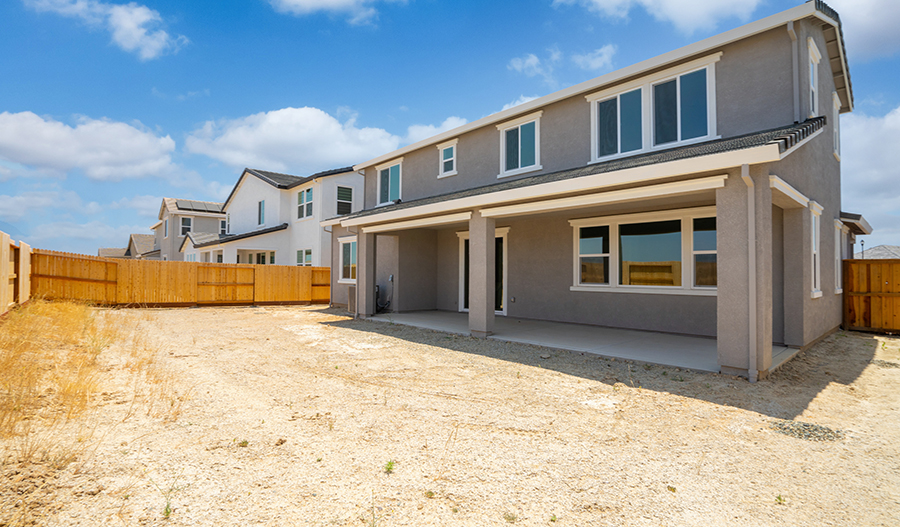 Rear Exterior of the Palmer floor plan