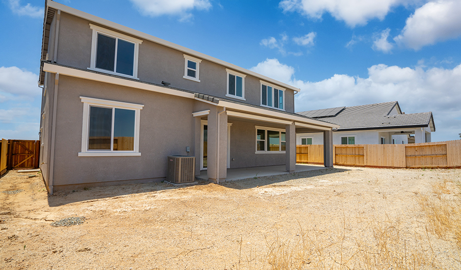 Rear Exterior of the Palmer floor plan