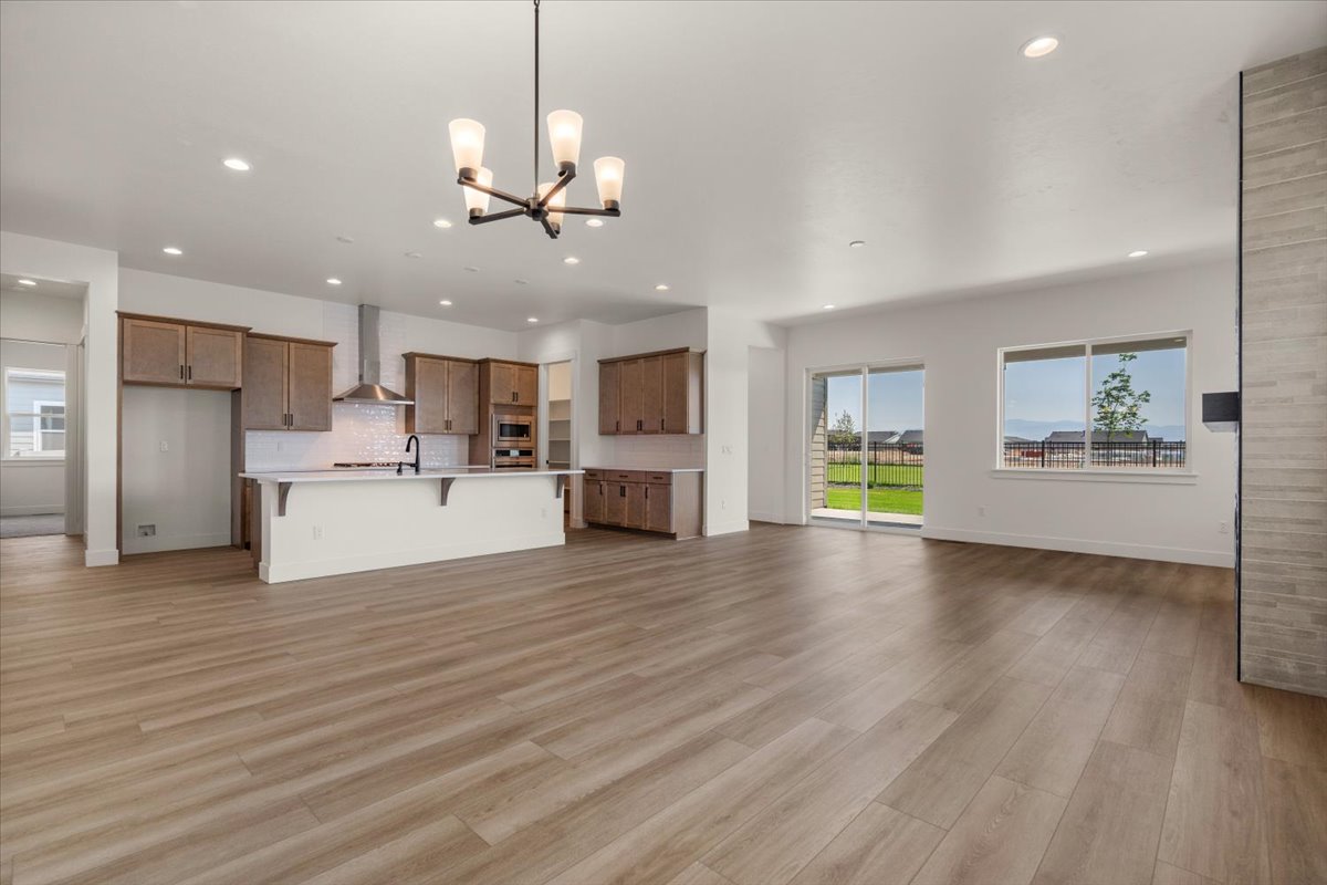 Great Room of the Powell floor plan