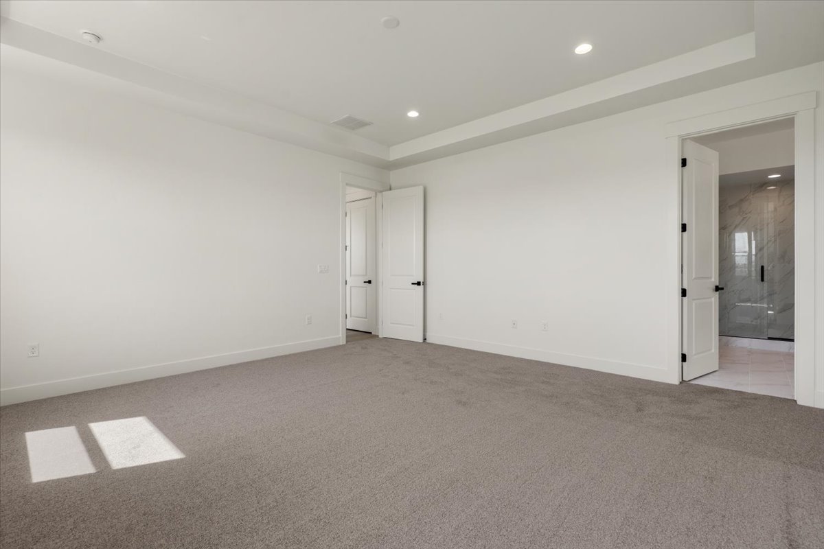 Bedroom of the Powell floor plan