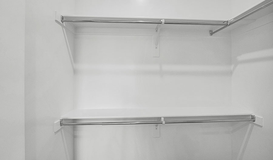 Closet of the Darius floor plan