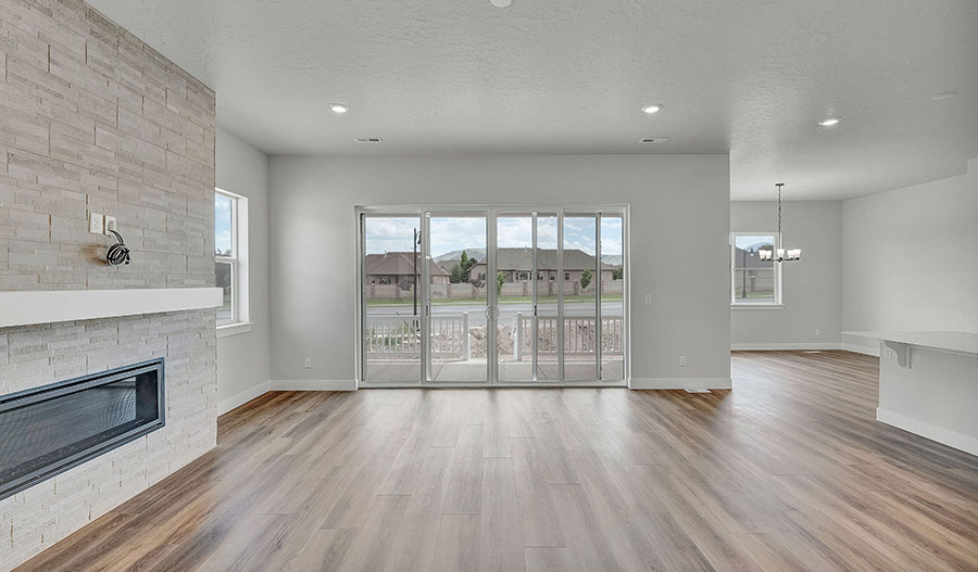 Great Room of the Darius floor plan