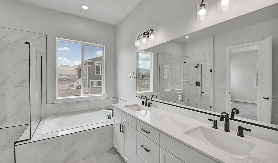 Bathroom of the Darius floor plan