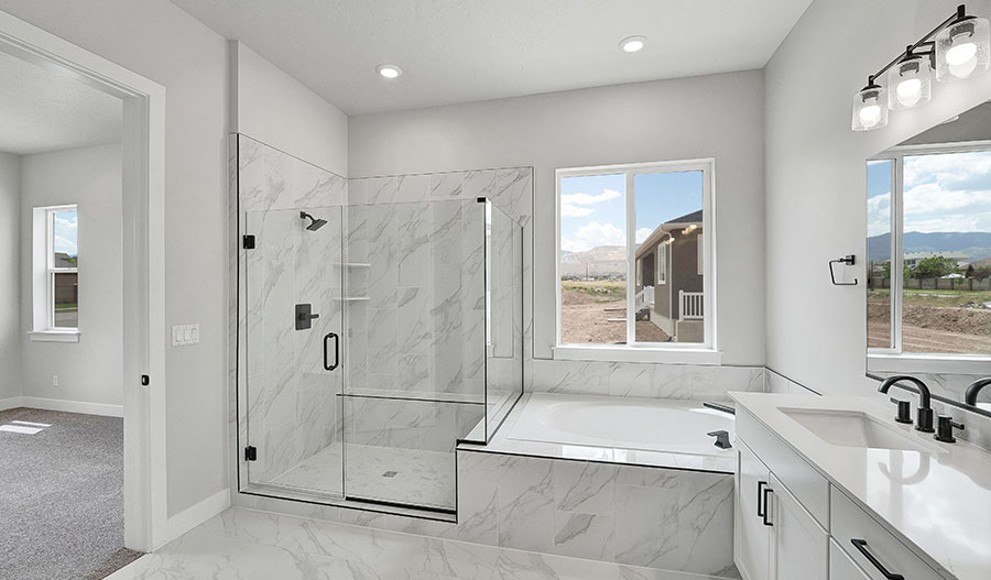 Bathroom of the Darius floor plan