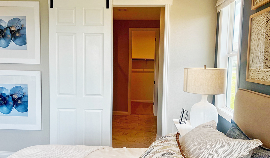 Bedroom of the Larimar floor plan