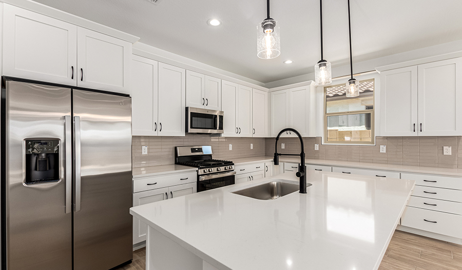 Kitchen of the Agate floor plan