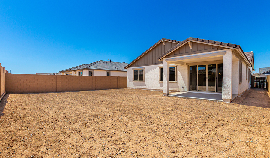 Rear Exterior of the Agate floor plan