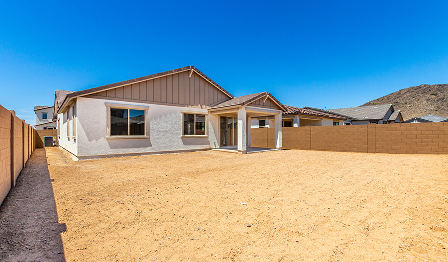 Rear Exterior of the Agate floor plan