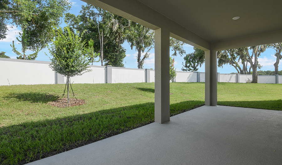 Rear Exterior of the Ammolite floor plan