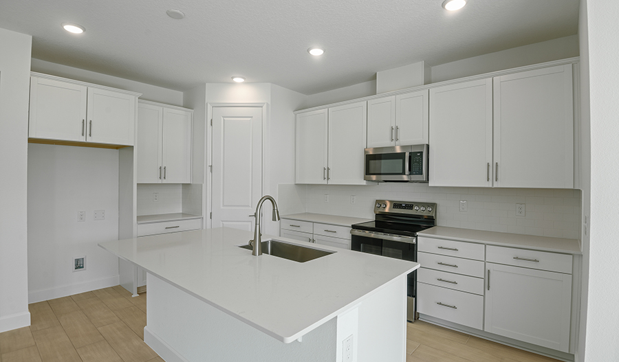 Kitchen of the Azure floor plan