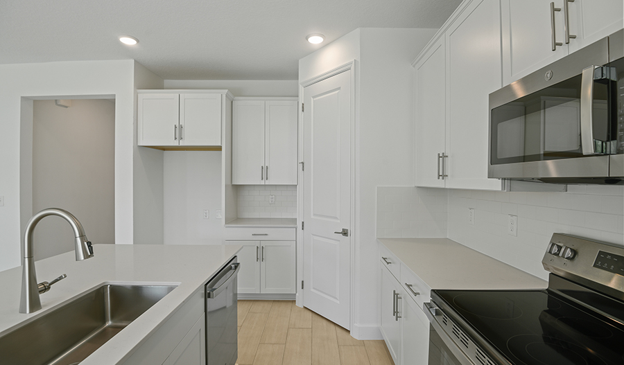 Kitchen of the Azure floor plan