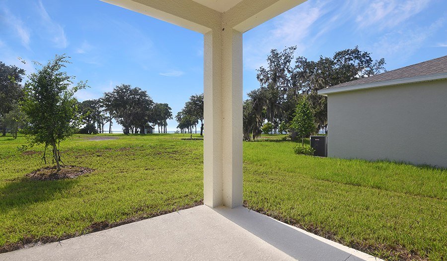 Rear Exterior of the Azure floor plan
