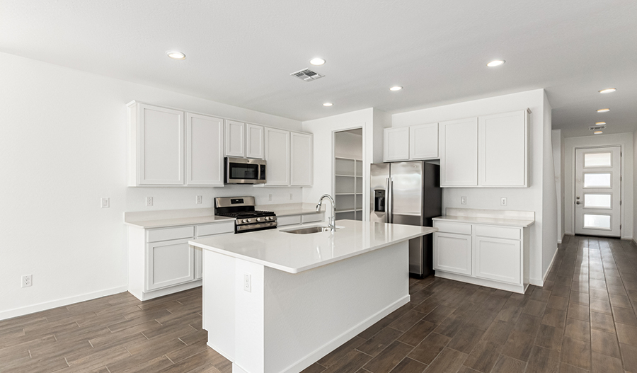 Kitchen of the Elderberry floor plan