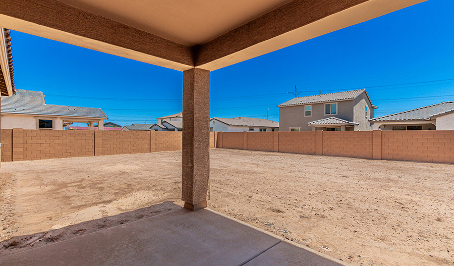Rear Exterior of the Elderberry floor plan