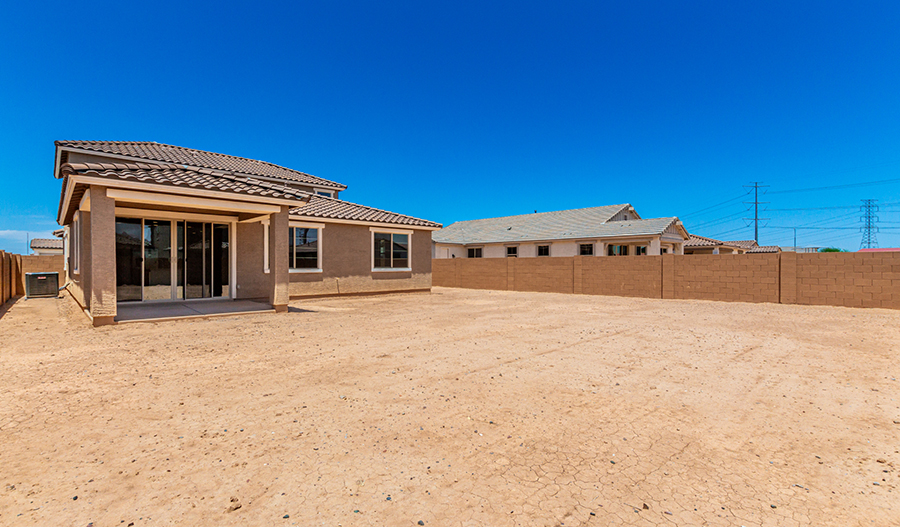 Rear Exterior of the Elderberry floor plan