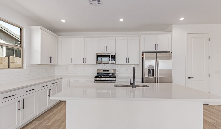 Kitchen of the Agate floor plan