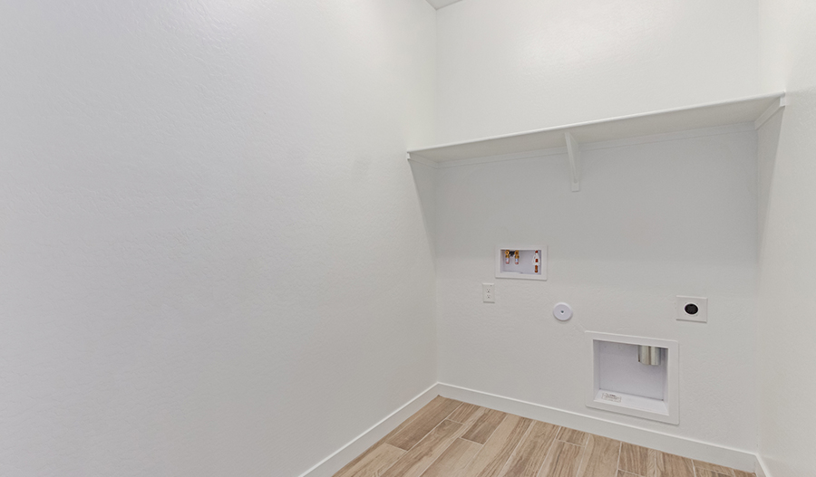 Laundry Room of the Agate floor plan