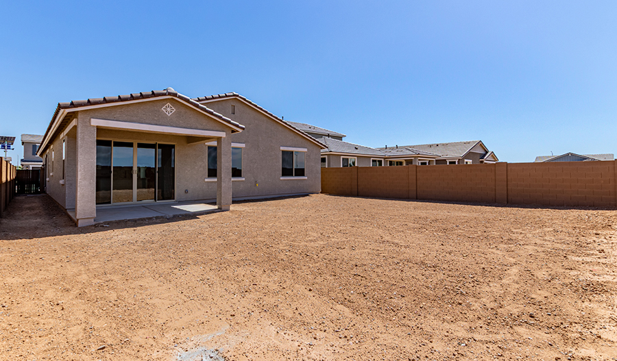 Rear Exterior of the Agate floor plan
