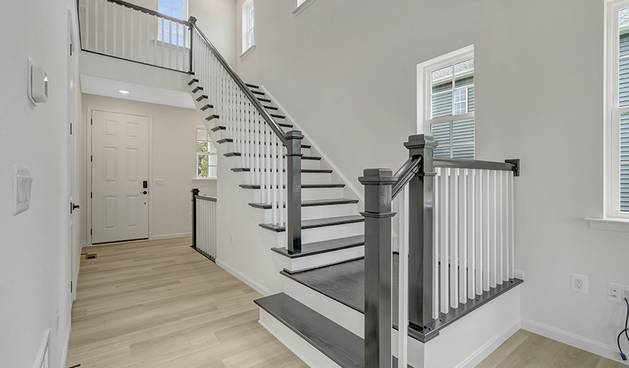 Entry of the Yorktown floor plan