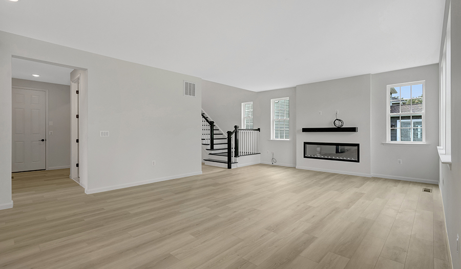 Great Room of the Yorktown floor plan