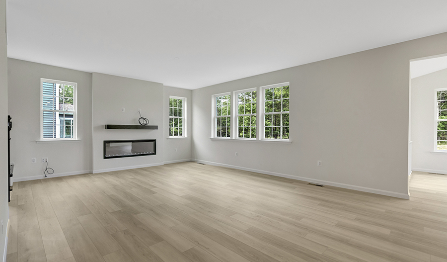 Great Room of the Yorktown floor plan