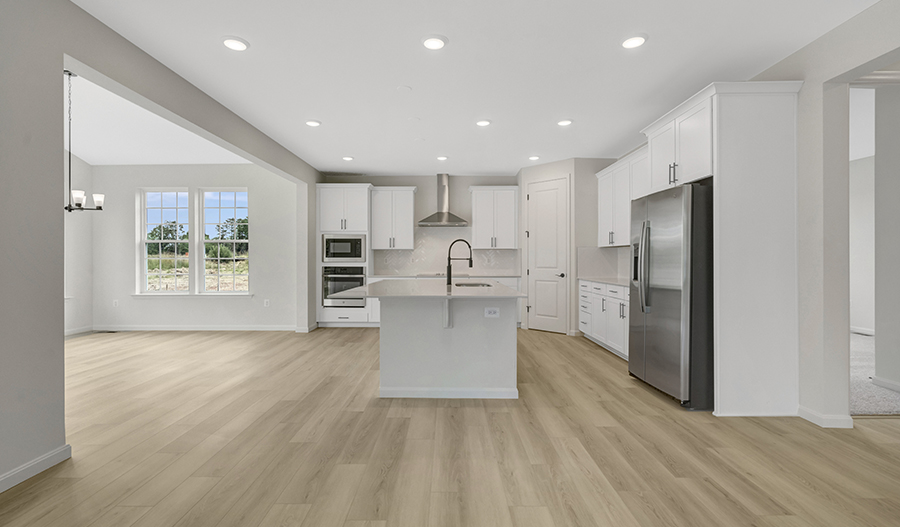 Kitchen of the Yorktown floor plan