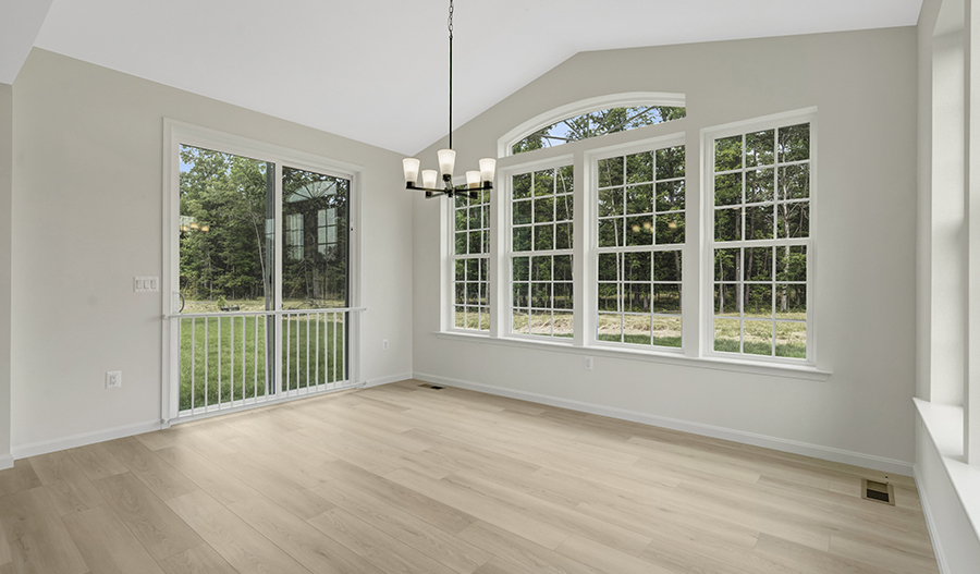 Sunroom of the Yorktown floor plan