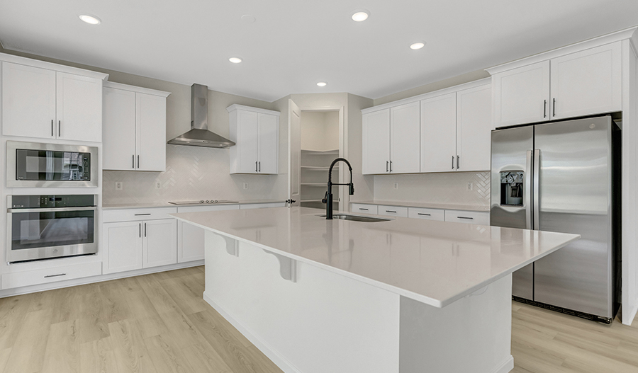 Kitchen of the Yorktown floor plan
