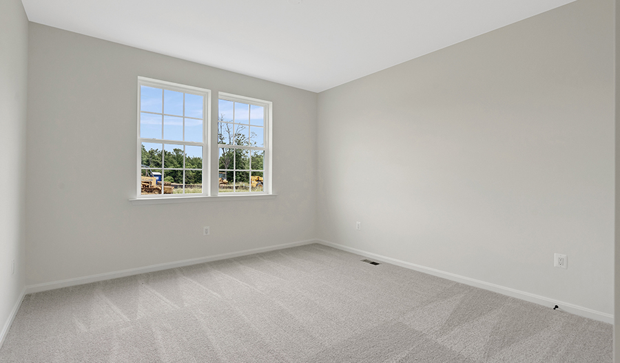 Bedroom of the Yorktown floor plan