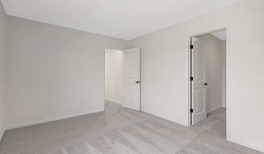 Bedroom of the Yorktown floor plan