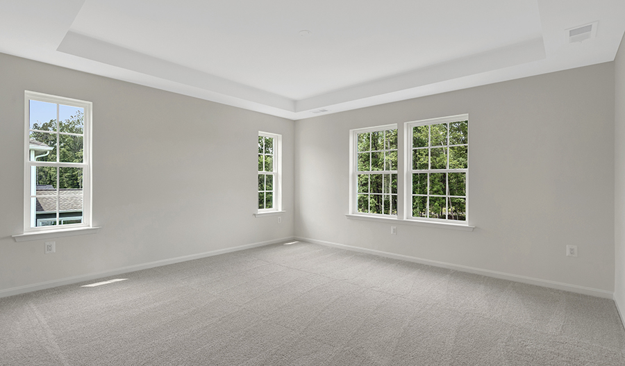 Bedroom of the Yorktown floor plan