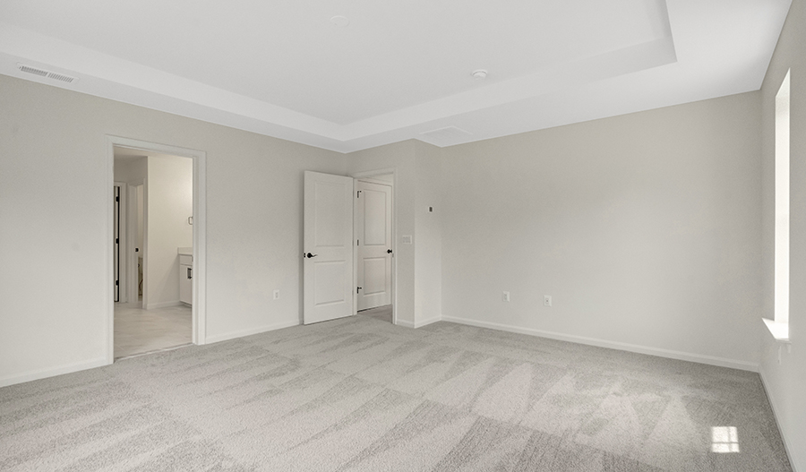Bedroom of the Yorktown floor plan