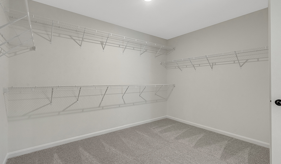 Closet of the Yorktown floor plan