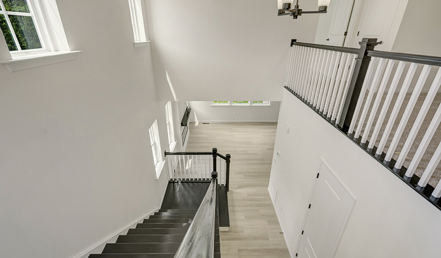 Stairs of the Yorktown floor plan