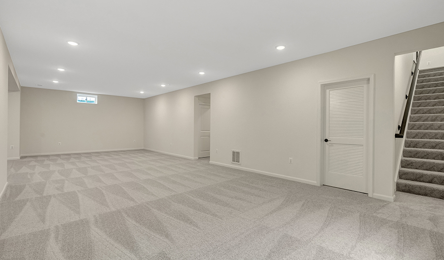 Basement of the Yorktown floor plan
